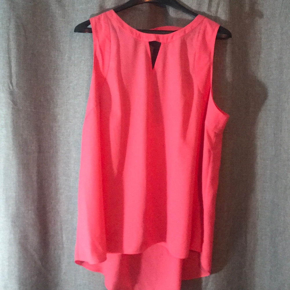 Salmon Sleeveless Tank